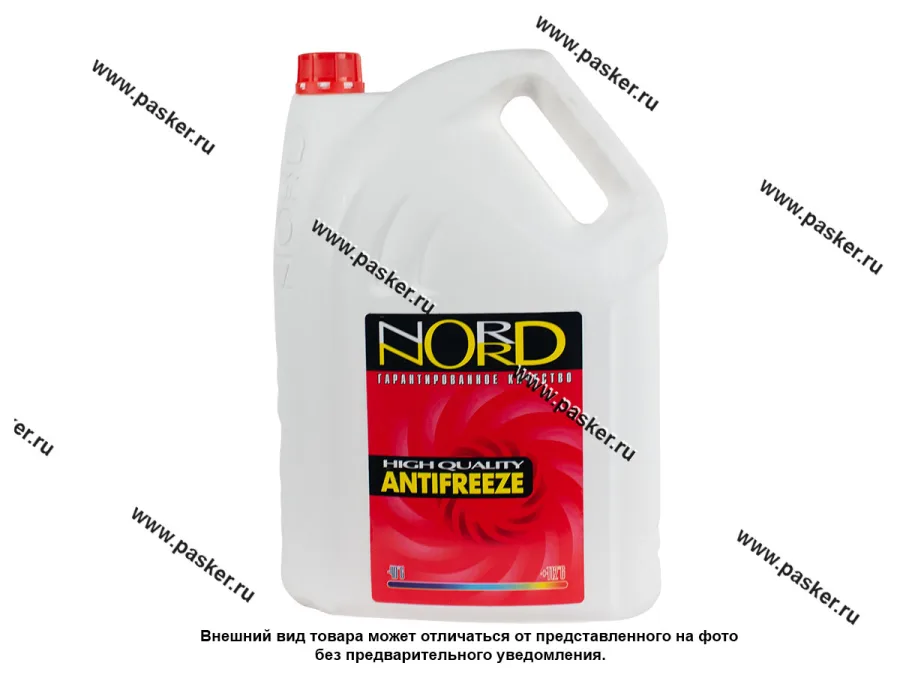 Антифриз NORD-40 G12++ 10кг красный