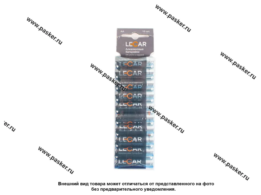 Батарейка LECAR LR6 AA BL-10 [упаковка 10 шт.]