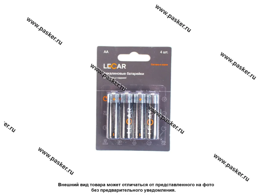 Батарейка LECAR LR6 AA BL-4 [упаковка 4 шт.]