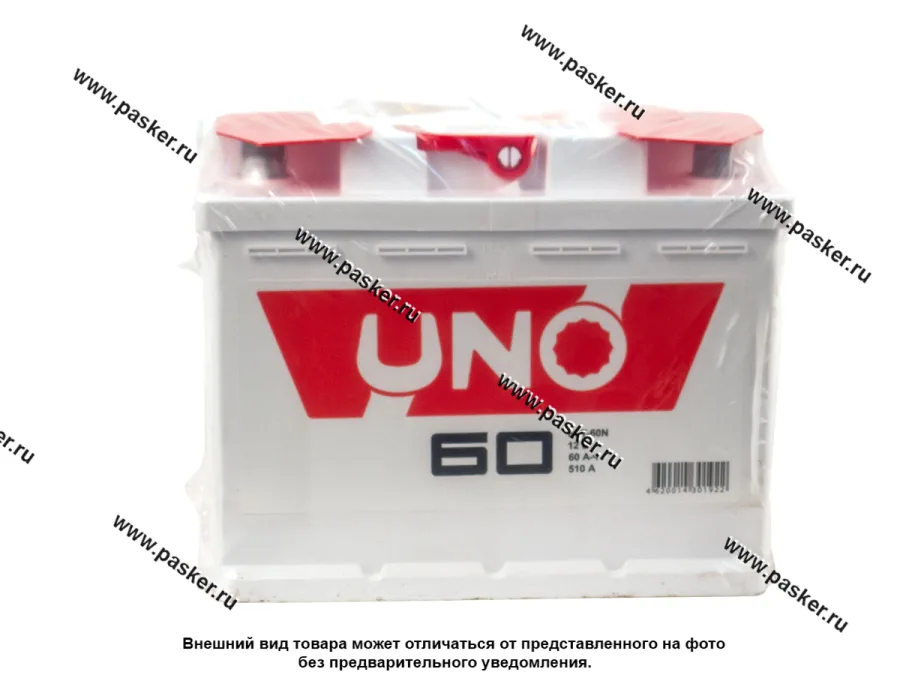 Аккумулятор UNO 60Ач EN510 242х175х190
