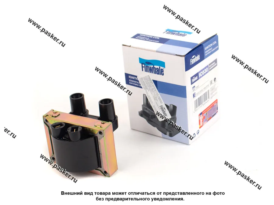Катушка зажигания ГАЗ дв 405 406 409 УАЗ-3160 ОКА Finwhale IC030