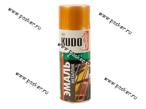Краска Золото металлик KUDO KU-1028 520мл аэрозольная