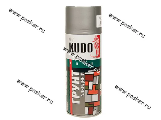 Грунтовка KUDO KU-2001 520мл серая аэрозоль