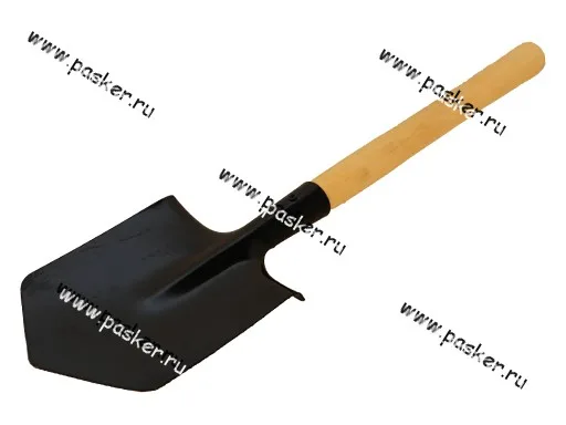 Лопата саперная Antei стальная с черенком A2274