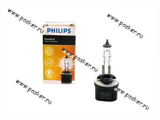 Лампа галоген 12V H27W/1 PG13 Philips 12059C1