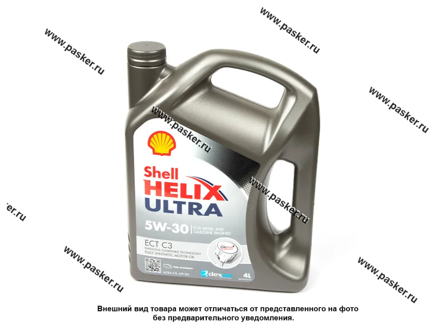 Масло SHELL  5W30 HELIX ULTRA ECT C3 LL-04 GM dexos2 MB 229.51/229.31 4л син 550050441/550046363