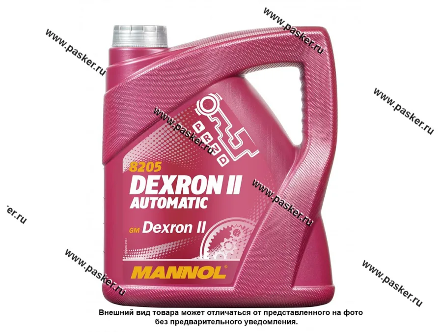 Масло Mannol ATF DEXRON-IID Automatic 4л MN8205-4