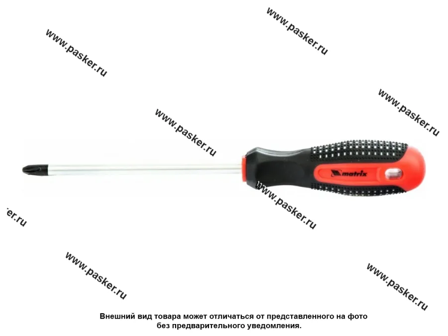 Отвертка крестовая PH3 (8мм) длинна 150мм рукоятка anti slip Fusion Matrix 11445