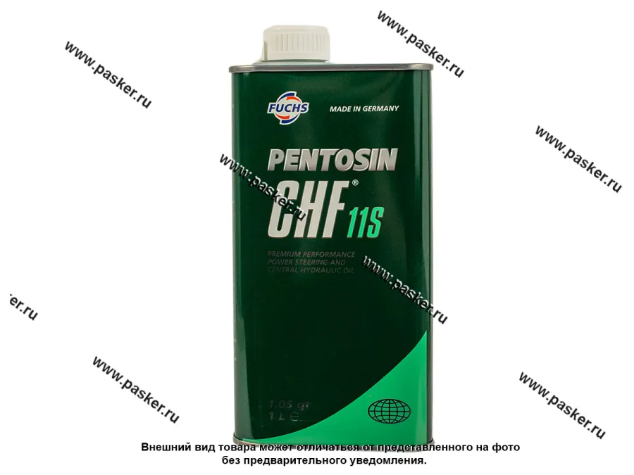 Жидкость ГУР FUCHS TITAN/Pentosin CHF 11S 1л зеленая