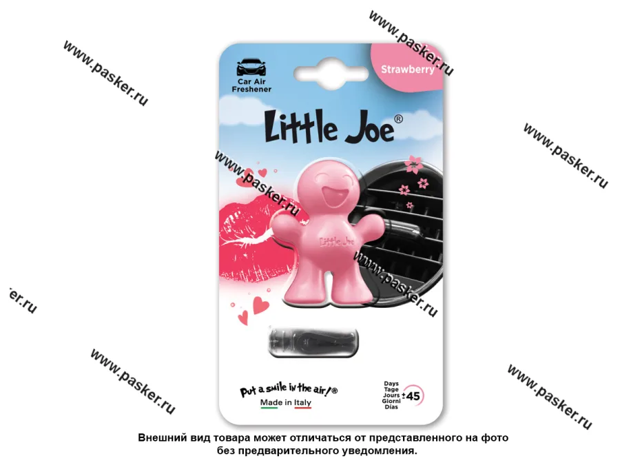 Ароматизатор Little Joe Classic на дефлектор 12мл Клубника