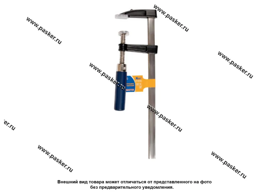 Струбцина F-образная 250х50х300мм деревянная рукоятка серия Master KRAFT KT 705103