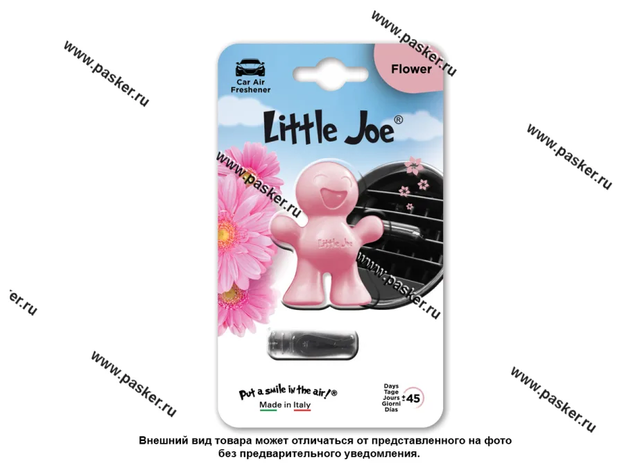 Ароматизатор Little Joe Classic на дефлектор 12мл Цветочный