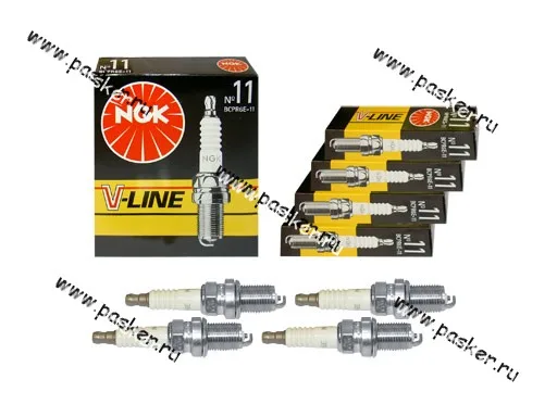 Свечи NGK V-Line №11 BCPR6E-11 2110 16кл inj,Ford,Honda,Mazda,Saab,Subaru