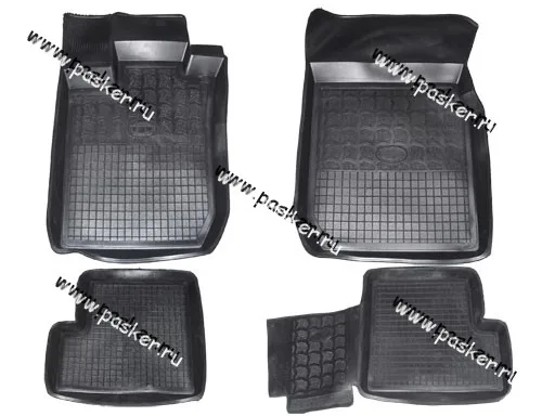 Коврики Renault Logan с 2004г по 2013г резиновые AgateK