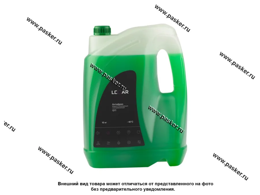 Антифриз LECAR G11 10кг зелёный