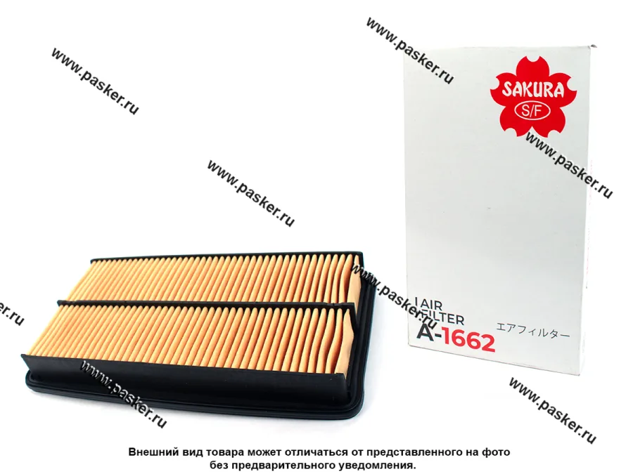 Фильтр воздушный Honda Pilot 3.5 08- Sakura A1662