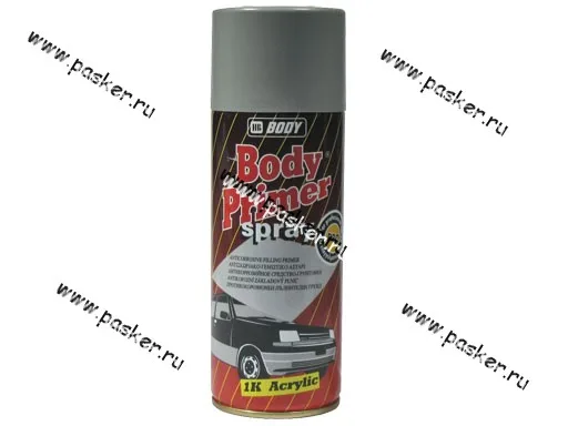 Грунтовка HB BODY PRIMER 400мл серая аэрозоль