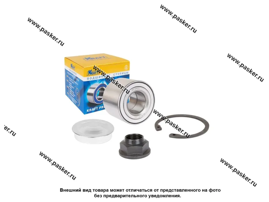 Подшипник ступицы LADA Largus 12- 1.6 Renault Duster 10- 1.2-1.6 2WD KRAFT задний KT 204562