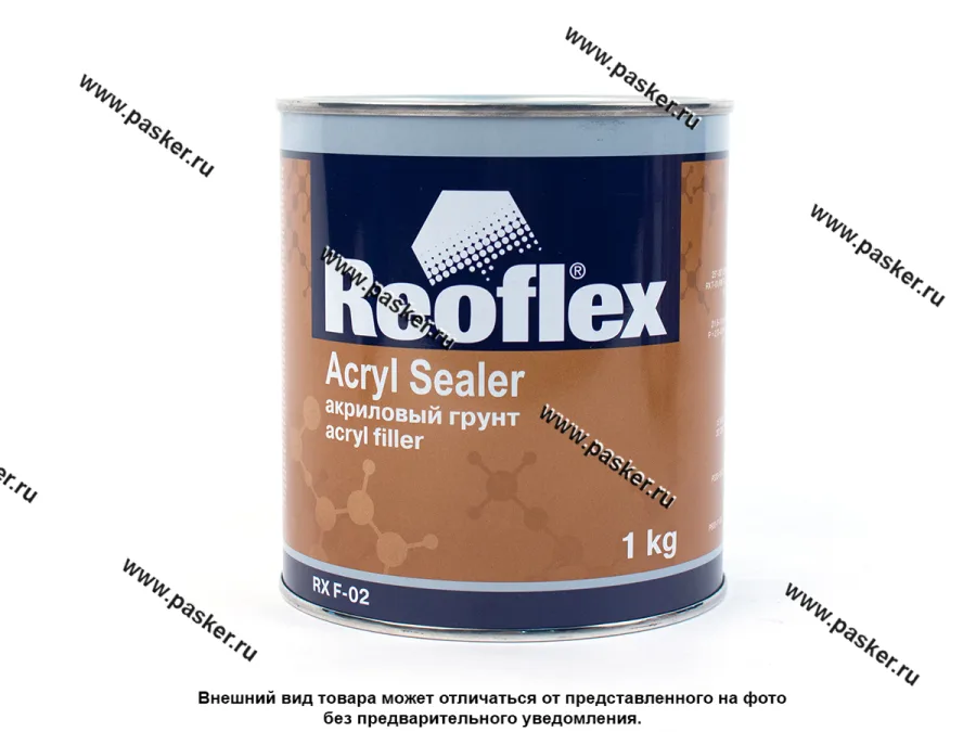 Грунтовка REOFLEX RX F-02/1000 1К акриловая 1,0кг черная
