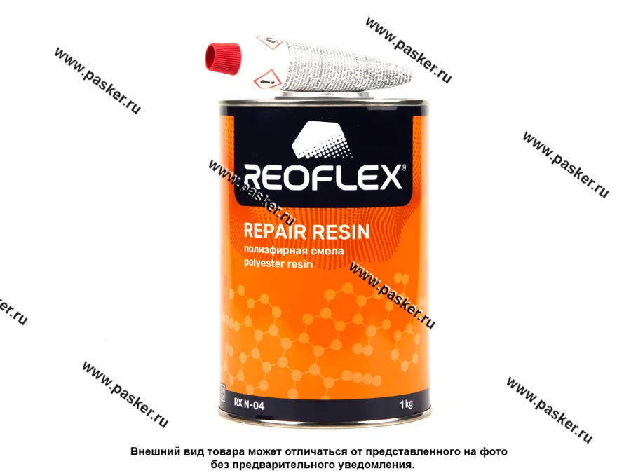 Шпатлевка REOFLEX RX N-04/1000 2К смола полиэфирная 1000гр c отвердителем