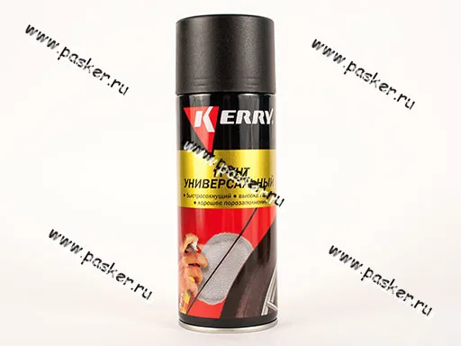 Грунтовка Kerry KR-925.3 520мл черная аэрозоль