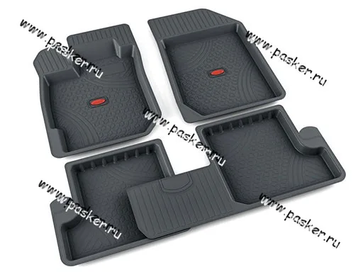 Коврики LADA XRAY резиновые норма комплектация comfort AgateK