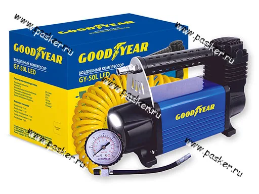 Компрессор Goodyear GY-50L LED 50л/мин