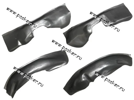 Подкрылки Chevrolet Lanos полиэтилен