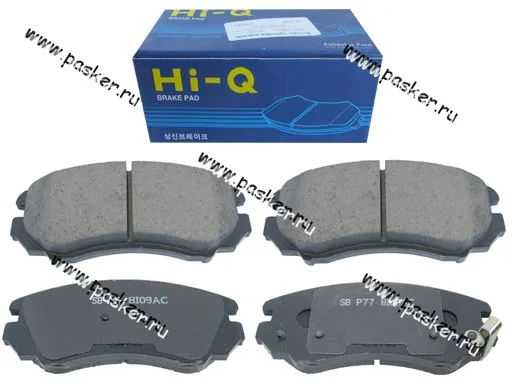 Колодки тормозные Hyundai Elantra 06-,Kia Sportage 04- передние SANGSIN SP1202