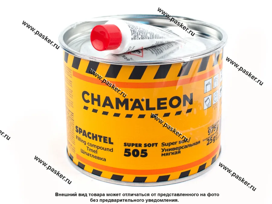 Шпатлевка Chamaleon 15055 универсальная мягкая 1000гр с отвердителем