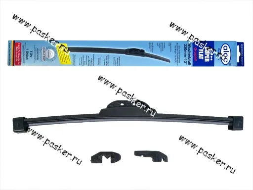 Щетки стеклоочистителя 33см универсальная ALCA Super Flat бескаркасная