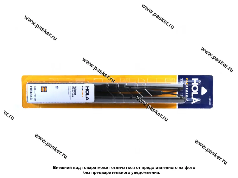 Щетки стеклоочистителя 33см универсальная HOLA HB1313