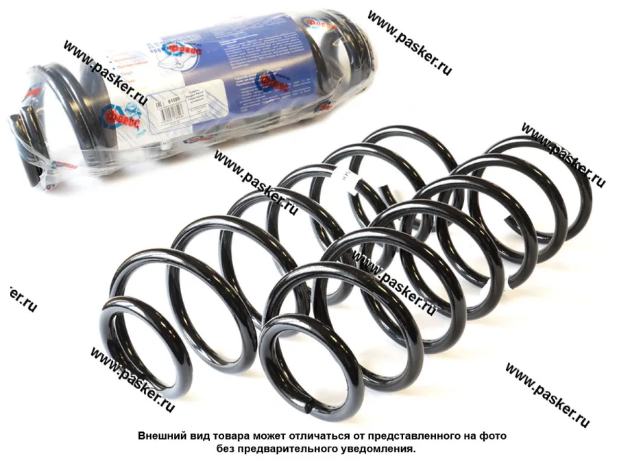 Пружина подвески Peugeot Partner Teepe ФОБОС задняя усиленная 61056 [упаковка 2 шт.]