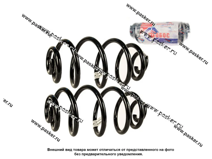 Пружина подвески Volkswagen Passat B5 В6 1.6/1.8/1.8t/2.0/1.9tdi ФОБОС задняя 10/96 65018 [упаковка 2 шт.]