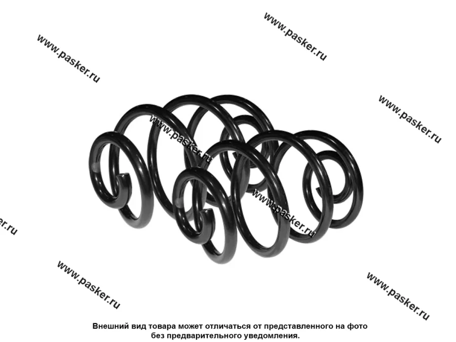 Пружина подвески Daewoo Nexia 1.5/1.5 16V/1.8 ФОБОС задняя усиленная 95-8/97 51612 [упаковка 2 шт.]