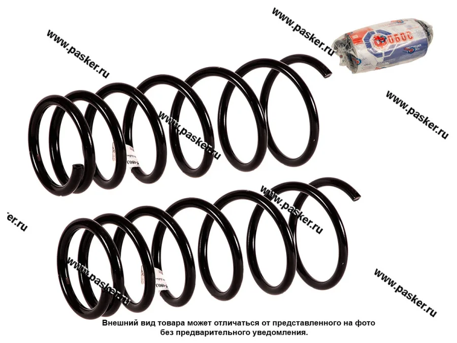Пружина подвески Hyundai Elantra 1,6-2,0 16V ФОБОС задняя 06/96-01/00 54803 [упаковка 2 шт.]