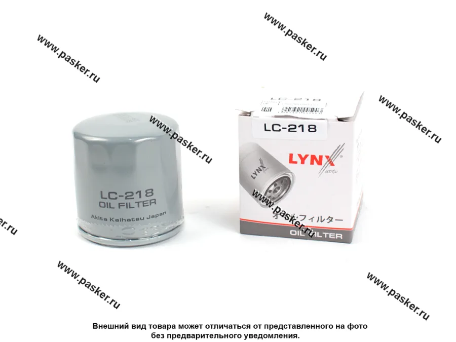Фильтр масляный LADA Vesta XRAY Renault Duster 1,6L 8v 2015- LYNXauto LC218