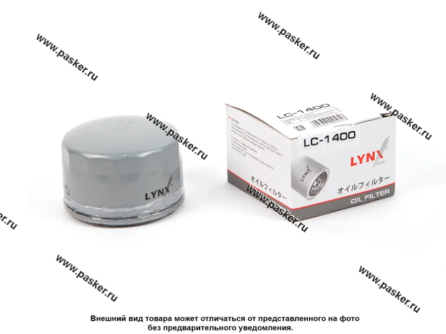 Фильтр масляный Renault Logan Sandero Duster Clio Kangoo Megane LADA Largus LYNXauto LC1400