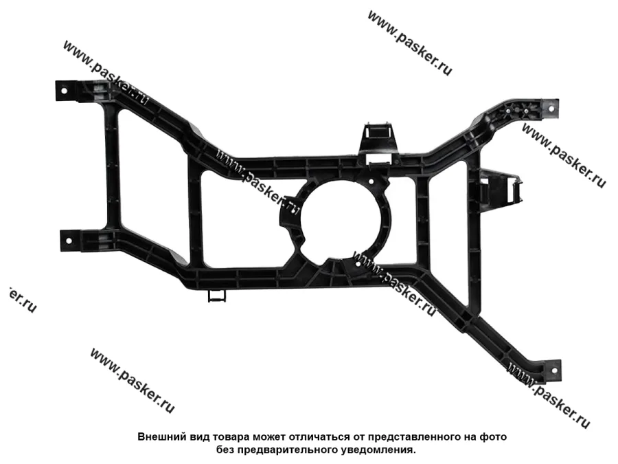 Кожух вентилятора LADA Largus 12- Renault Logan 08- LUZAR LFS 0955