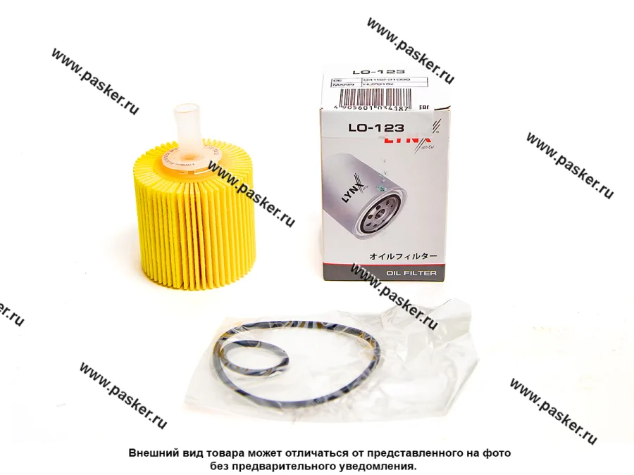 Фильтр масляный Toyota Camry 2.5L-3.5L 11- LYNXauto LO123
