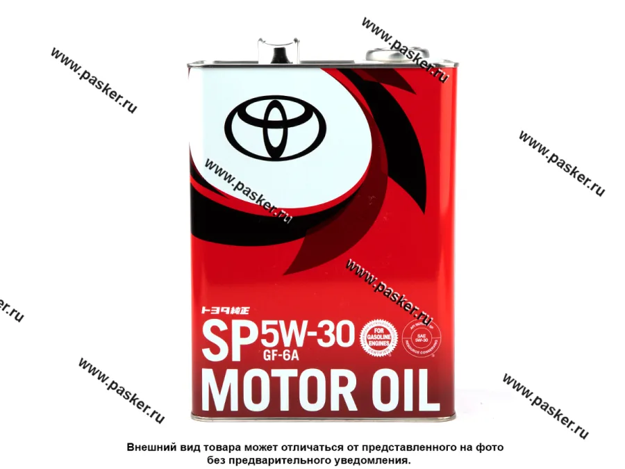 Масло TOYOTA  5W30 API SP GF-6A 4л син