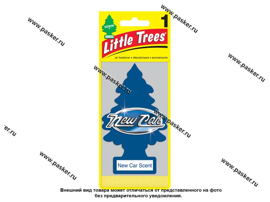 Ароматизатор LITTLE TREES Елочка новая машина