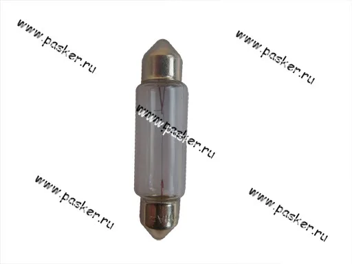 Лампа 12V5W SV8.5-8 43мм OSRAM 6413