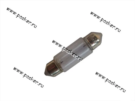 Лампа 12V10W SV8.5-8 38мм OSRAM 6461