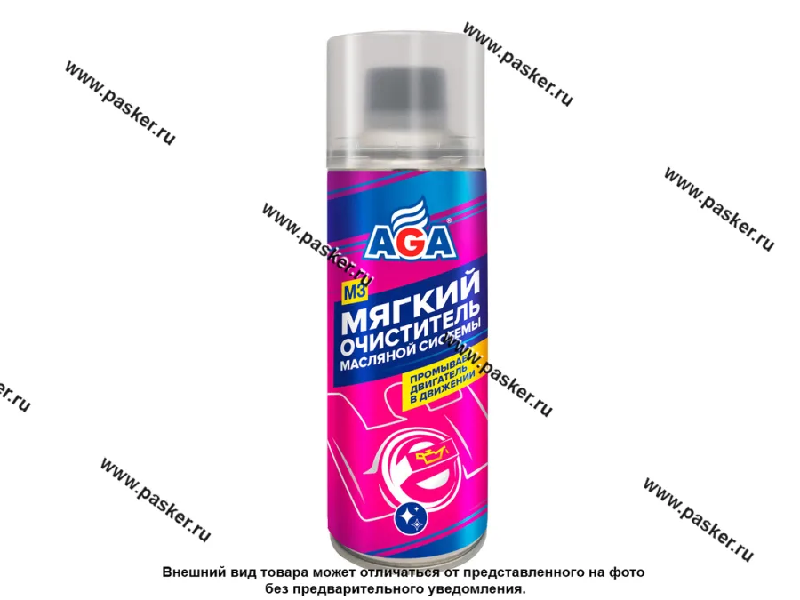 Промывка двигателя AGA903M 355мл мягкая