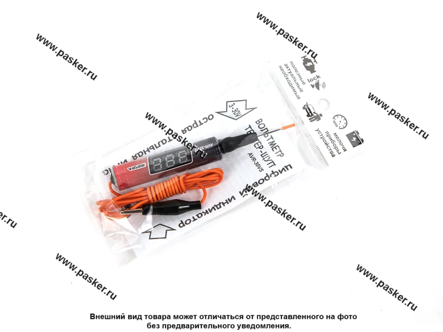 Тестер Вольтметр-щуп с ЖК дисплеем 3-30В Аврора AVR-30VS