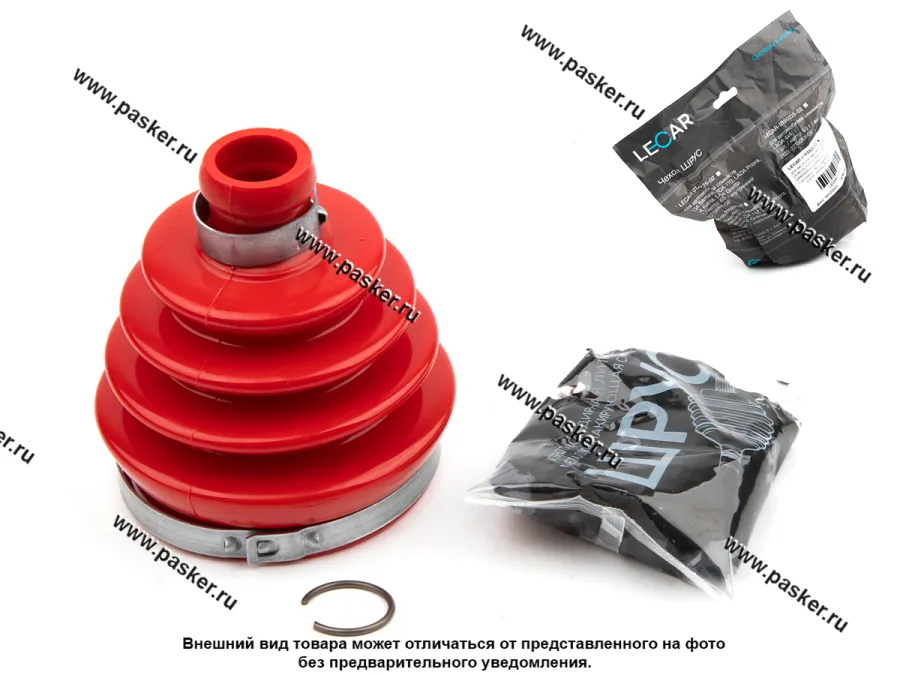 Пыльник ШРУСа 2121-2123 наружный LECAR red в сборе