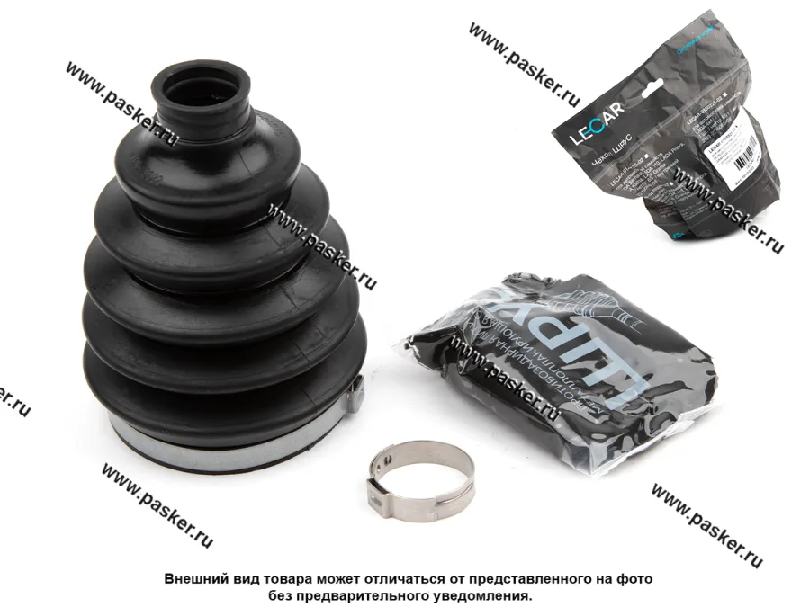 Пыльник ШРУСа Ford  C-Max, Focus, VOLVO S40 II, V50, C30, C70 наружный LECAR black в сборе