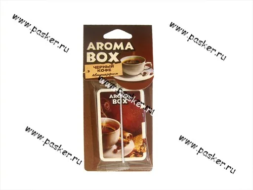 Ароматизатор FOUETTE Aroma Box черный кофе B-14