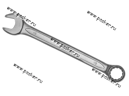 Ключ комбинированный 19 KRAFT PRO CrV 700513